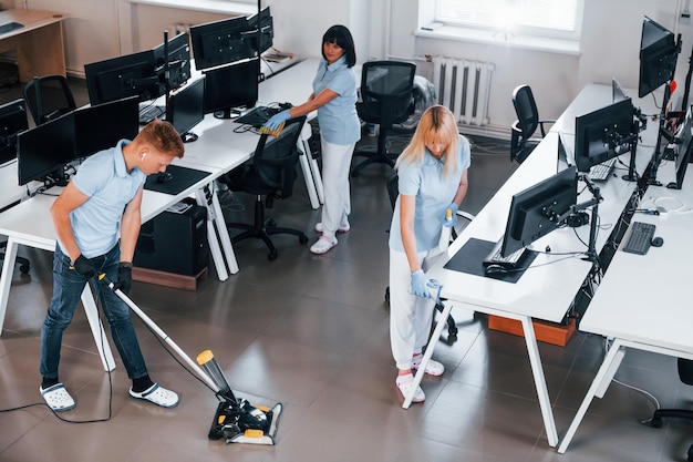 Professional cleaning equipment and process